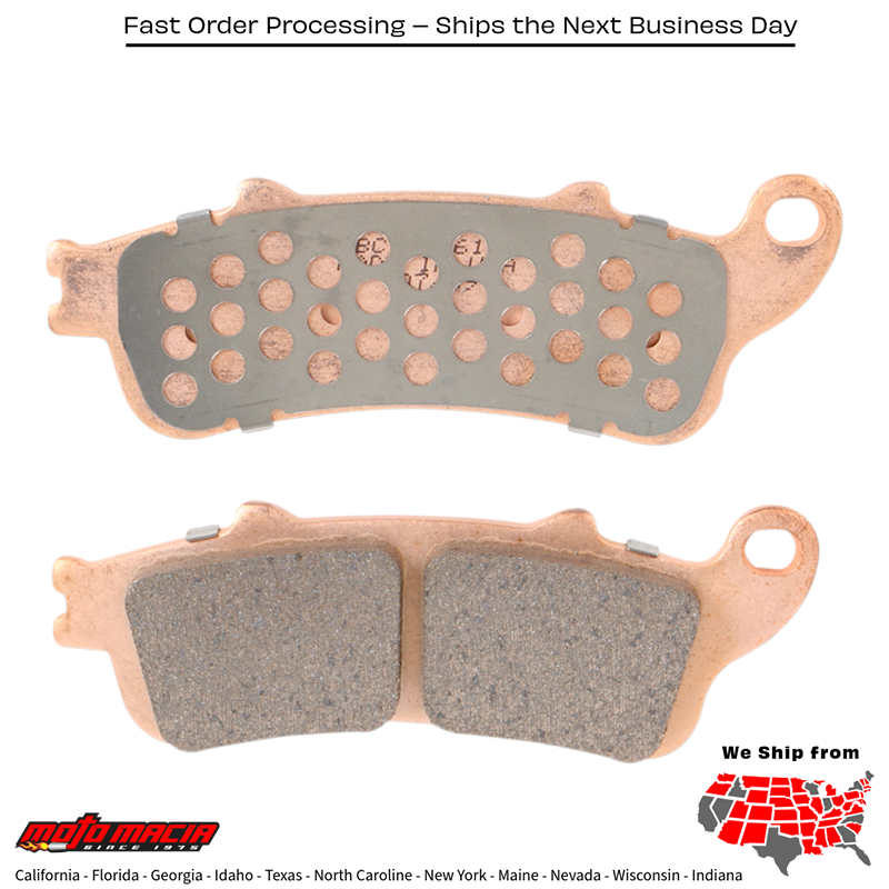 Brake Pads Honda Vt1300cta Interstate Abs 2010-2015 Gl1800b F6b 2013- more - Image 2