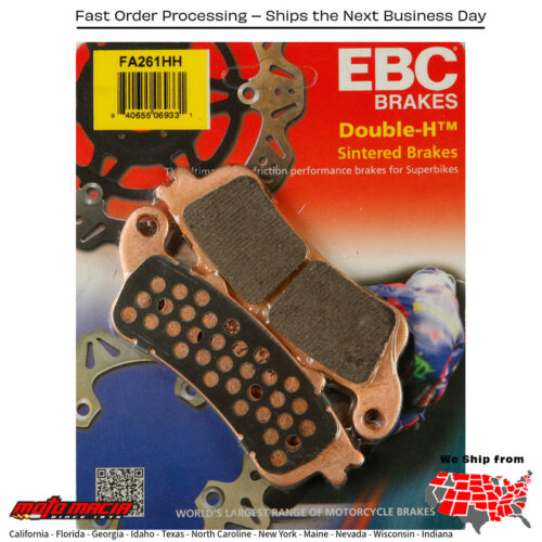 Brake Pads Honda Vfr800f Interceptor 2014-2014 Vfr800fd D more