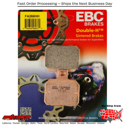 Brake Pads Ducati Monster 1100 Evo 2011-2013 Streetfighter 848 2012- more