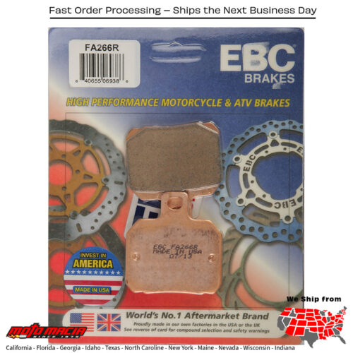 Brake Pads Ducati Monster 1100 Evo 2012-2013 Streetfighter 848 2012- more