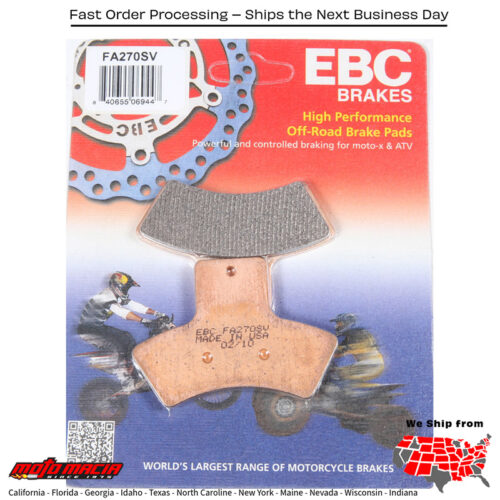 Brake Pads Polaris Sportsman 500 Rse 4x4 1999-2000 Sport 400l 1999- more