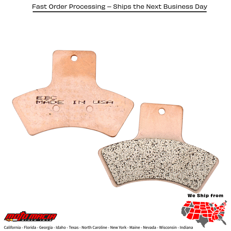 Brake Pads Polaris Sportsman 500 Rse 4x4 1999-2000 Sport 400l 1999- more - Image 2