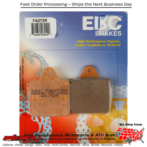 Brake Pads Polaris Ranger 500 6x6 1999-1999