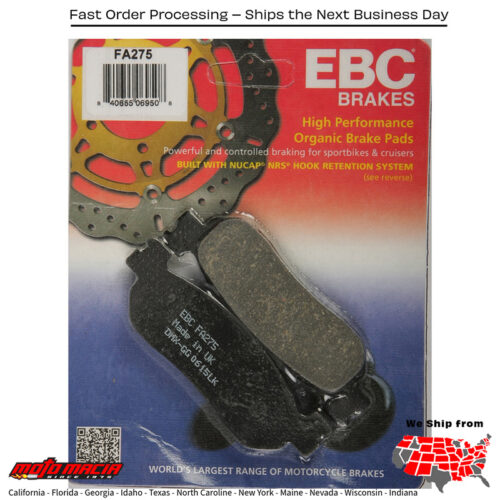 Brake Pads Yamaha Yzf-R1 2002-2003 Yzf-R6 1999-2002 Tw200 200