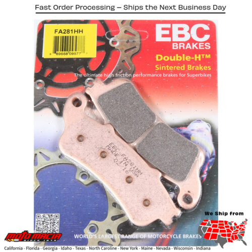 Brake Pads Kawasaki EN650 Vulcan S 2015-2017