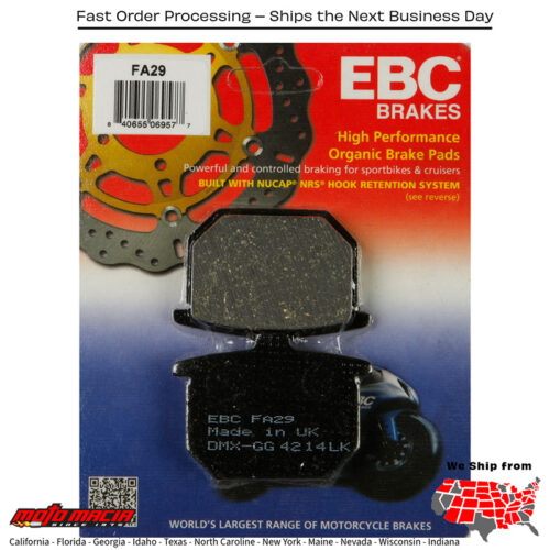 Brake Pads Honda Gl1100 Gold Wing 1980-1983 Aspenca