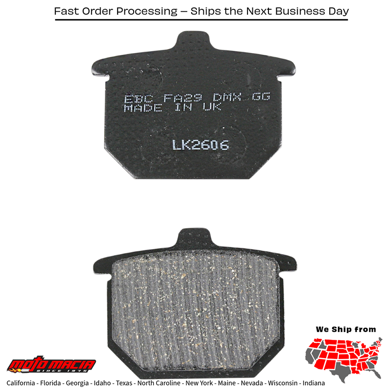 Brake Pads Honda Gl1100 Gold Wing 1980-1983 Aspenca - Image 2