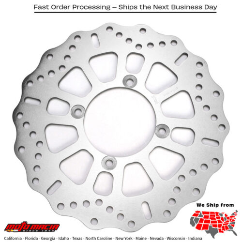 Contour Brake Rotor Suzuki Gs500f 2004-2010 Gsx600f Katana 1989-1997