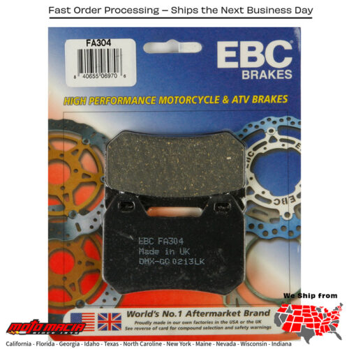 Brake Pads Bmw R1200c Classic Montauk 2003-2005 R1