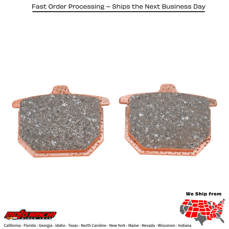 Brake Pads V-Series Honda Gl1100 Gold Wing 1980-1980 Gl1100i Win - Image 2