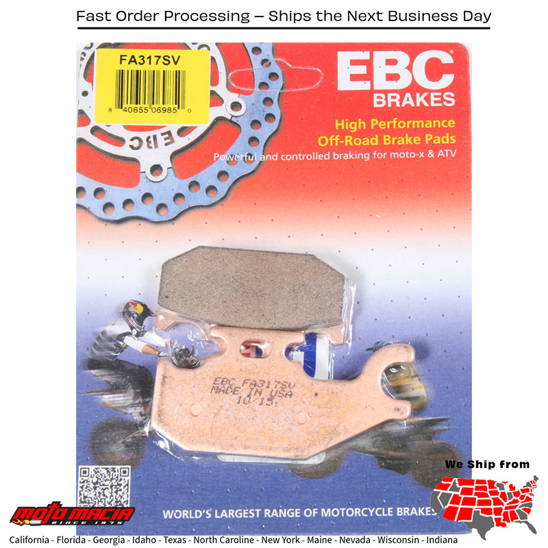 Brake Pads Can-Am Maverick 1000 Xmr 2015-2015 Commander Max 1000 Ltd - Image 2