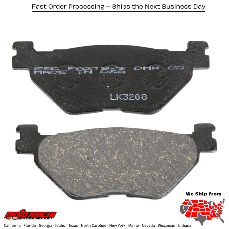 Brake Pads Yamaha Xv19cb Raider Bullet Cowl 2015-2015 Xvs95cr Bolt C - Image 2