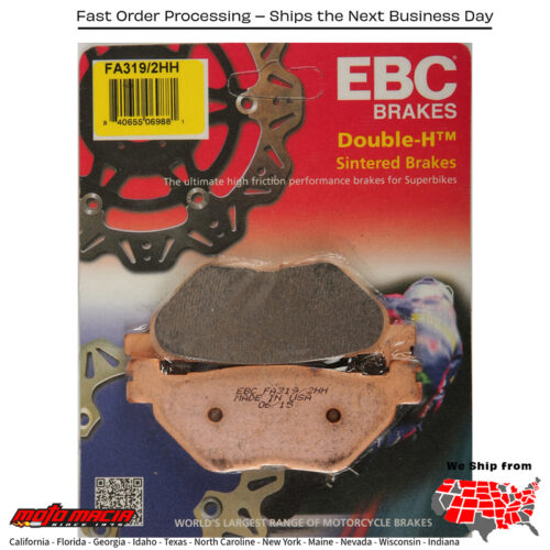 Brake Pads Yamaha Xv19cb Raider Bullet Cowl 2015-2015 Xvs95cr Bolt C