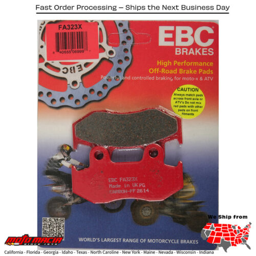 Brake Pads Yamaha Yfm700 Raptor 2013-2013 Yfm700rse Se 2013-2