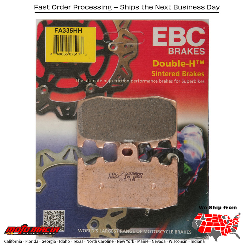 Brake Pads Bmw K1300s Hp 2009-2012 K1300gt 2009-2011 2009-20