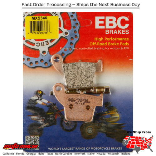 Brake Pads Honda Crf450rx 2017-2017 Crf450r 2002-2017 Crf250r 2 more