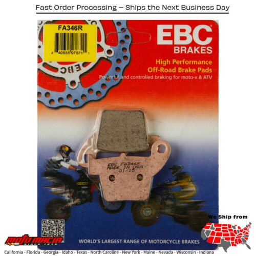 Brake Pads Honda Crf450rx 2017-2020 Crf450r 2002-2020 Crf250r 2 more