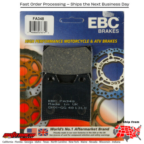 Brake Pads Yamaha Fzs1000 Fz1 2001-2005