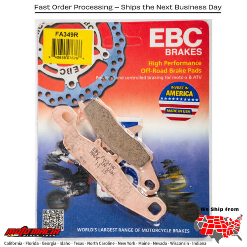 Brake Pads Arctic Cat 300 Dvx 2009-2012 250 Dvx 2006-2008 Kawasaki