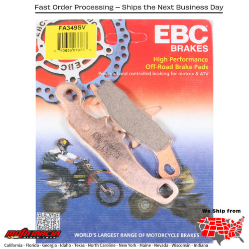 Brake Pads Kawasaki Kvf650 Brute Force 4x4 [Sra] 2005-2011 Kfx 700