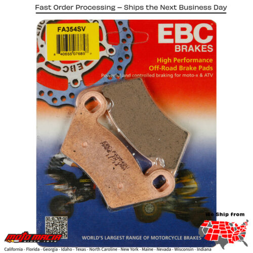 Brake Pads Polaris Rzr 900 2014-2014 Eps