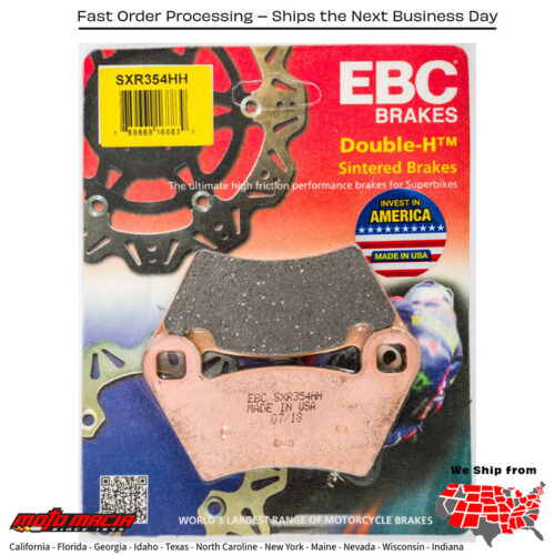 Ebc Sxr Brake Pads Polaris Rzr 900 2014-2014 Eps