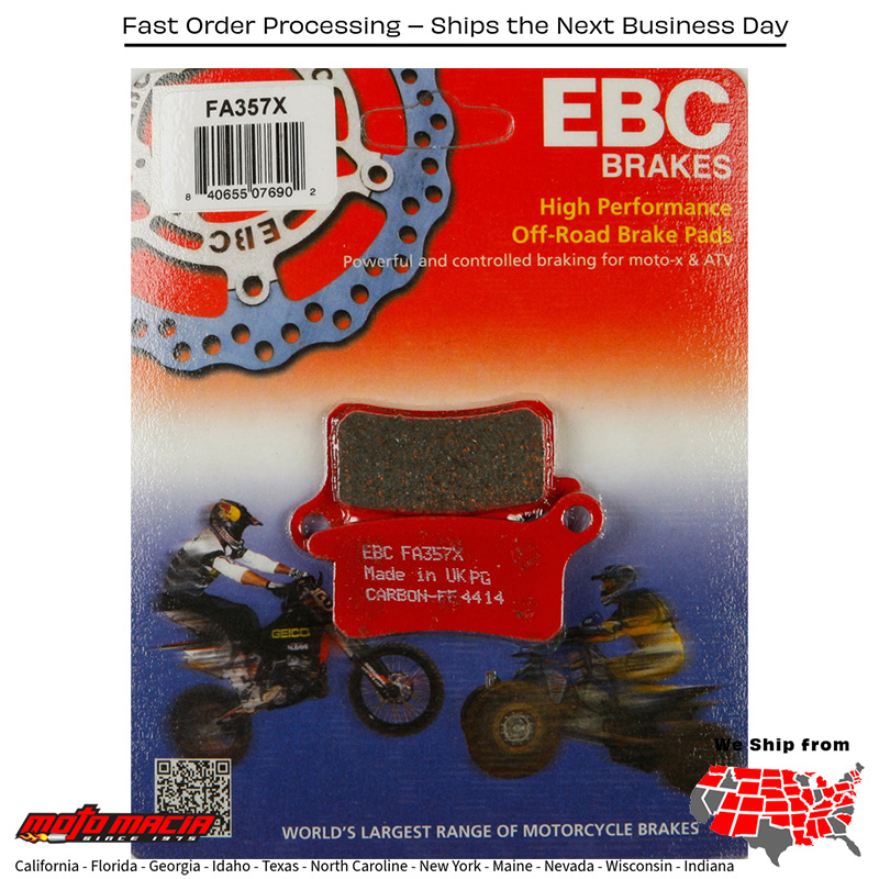 Brake Pads Ktm 65 Sxs 2012-2015 85 Sx (17/14) 2003-2020