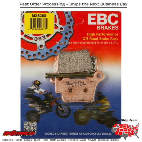 Brake Pads Harley-Davidson Flrt Freewheeler 2015-2016 Husqvarna Fe 350s 201