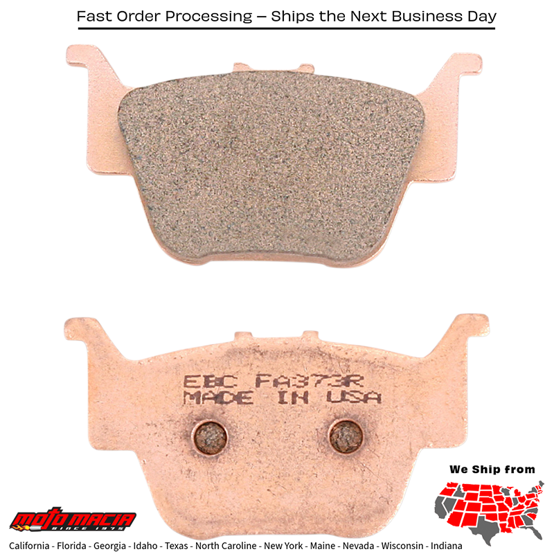 Brake Pads Honda Sxs500m2 Pioneer 500 2015-2015 Trx500fm5 Rubicon 4x4 - Image 2