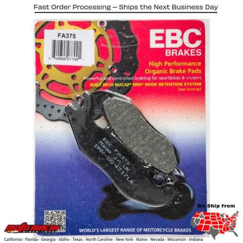 Brake Pads Standard Honda Msx125 Grom 2013-2025 Z125 Monkey 2019-2024