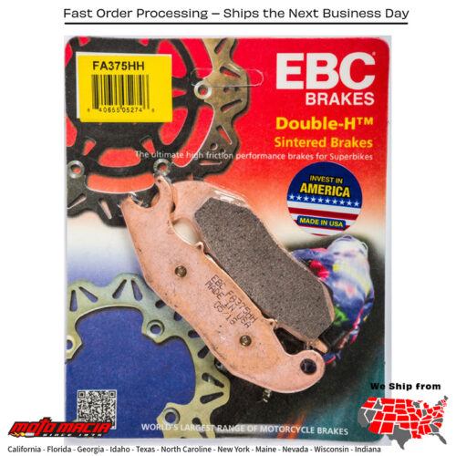 Brake Pads Honda Msx125 Grom 2013-2025 Z125 Monkey 2019-2024