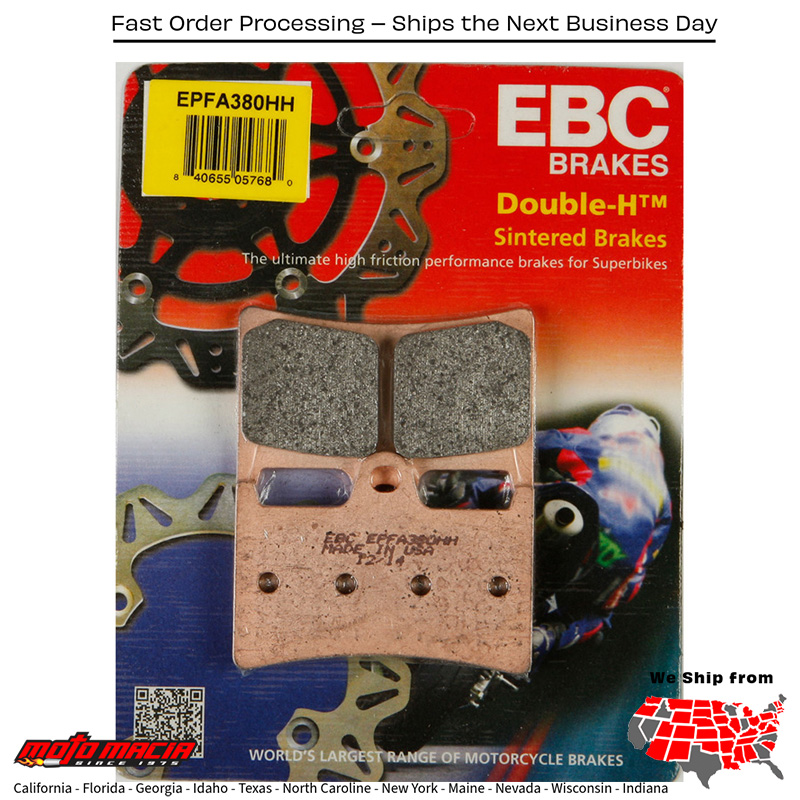 Extreme Pro Brake Pads Yamaha Yzf-R1m 2015-2017 Xtz1200e Super Ténéré