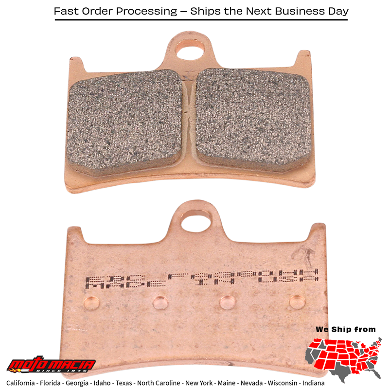 Brake Pads Yamaha Yzf-R6 2005-2017 Xv17pc Road Star Warrior 2006-200 - Image 2