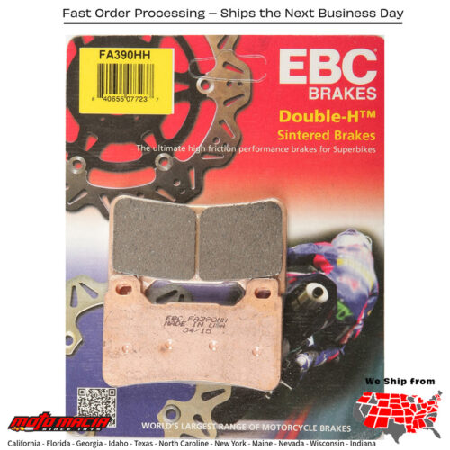 Brake Pads Honda Vfr800f Interceptor 2014-2015 Vfr800fd D more