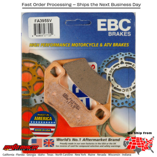 Brake Pads Arctic Cat 450 Xc 2011-2013 1000 Mudpro 2010-2011 Arc