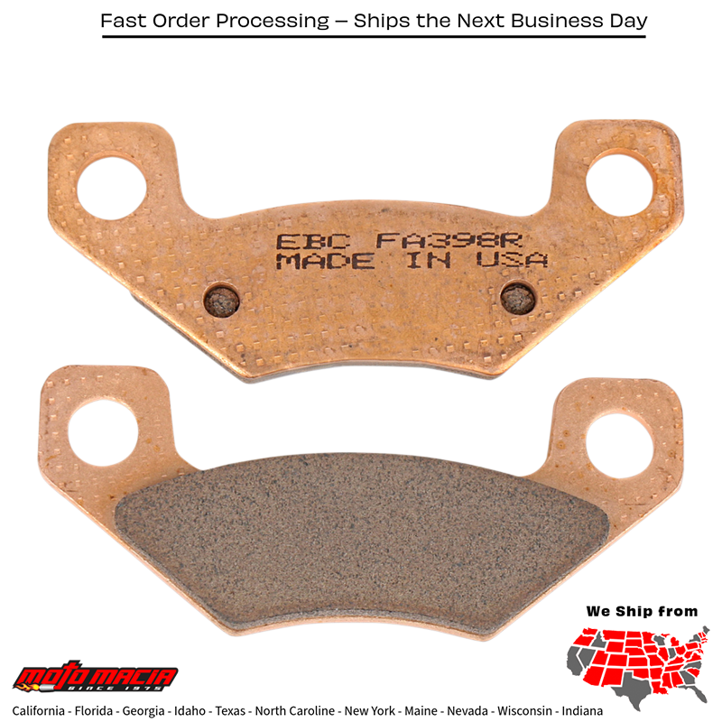Brake Pads Can-Am Ds 450 2008-2015 Xmx 2010-2015 - Image 2