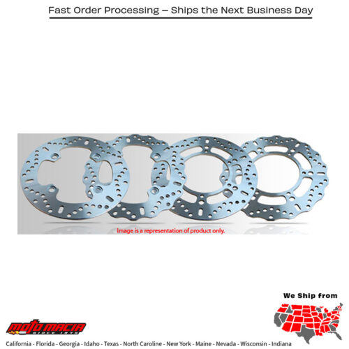 Brake Rotor Kawasaki Zx750 Gpz 1983-1985 Zg1000 Concours 1986-1993