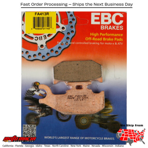 Brake Pads Suzuki Lt-A400f Kingquad Asi [Irs] 2011-2015 Lt-A500x Kin