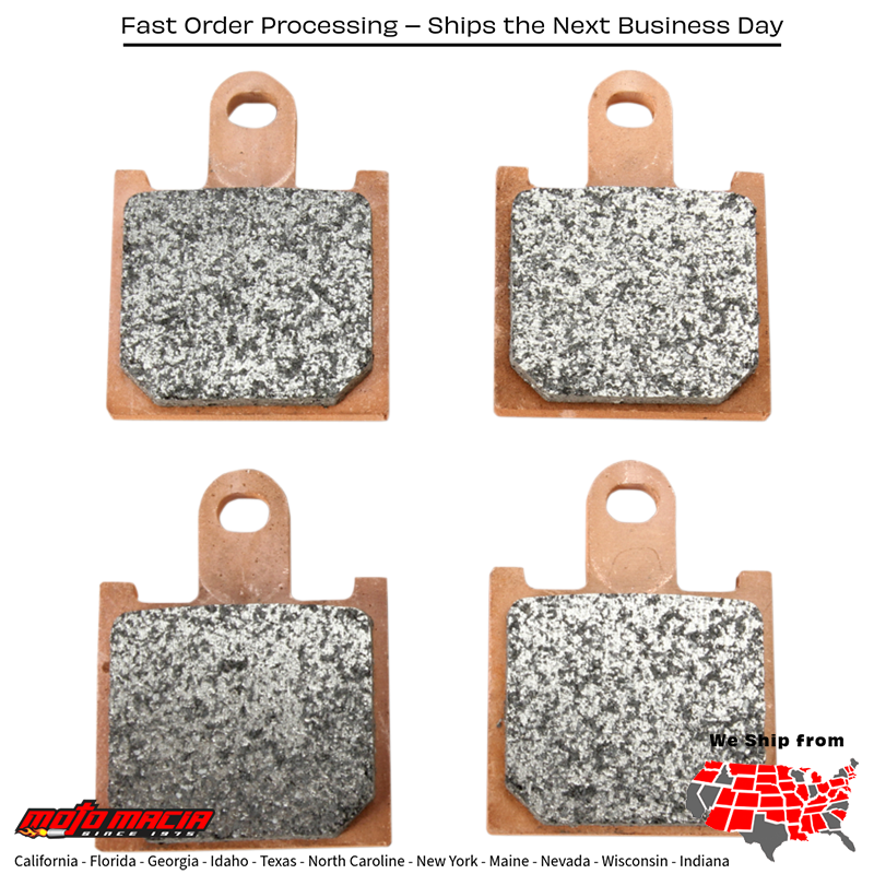 Gpfax Brake Pads Race Only Kawasaki Zx600 Ninja Zx-6r 2007-2012 - Image 3