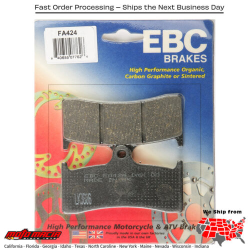 Brake Pads Buell M2 Cyclone 1998-2002 S1 Lightning 1998-2000 S3