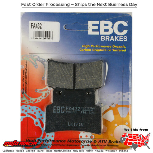 Brake Pads Aprilia Mana 850 GT ABS 2009-2012 Dorsoduro 750 2010-2012