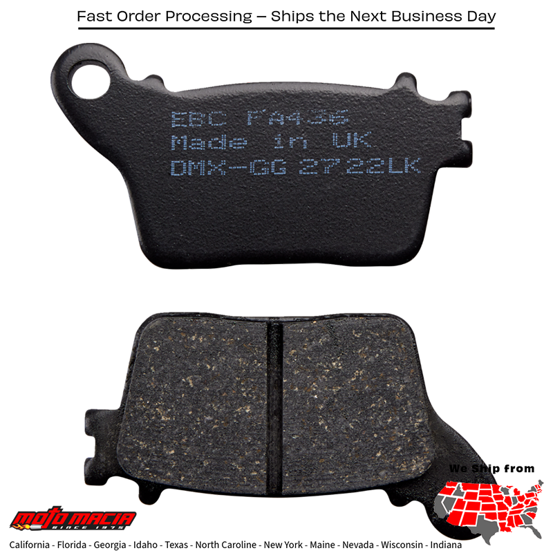 Brake Pads Suzuki Gsx-S1000 2016-2016 Gsx-S1000f 2016-2016 Yamaha Yz - Image 2