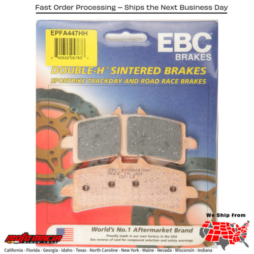 Extreme Pro Brake Pads Suzuki Gsx-R1000r 2017-2017 Gsx-R1300 Hayabusa