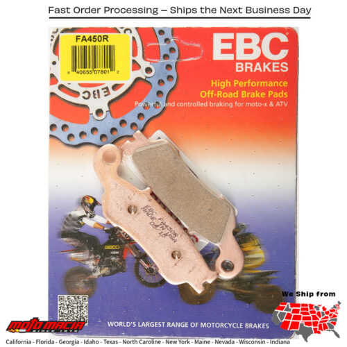 Brake Pads Yamaha Yz250fx Yz250x Yz450fx 2015-2020 2016-2020