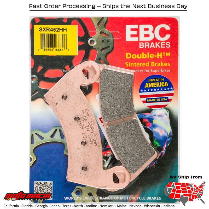 Ebc Sxr Brake Pads Polaris Ranger Xp 900 Eps 2013-2015 Crew