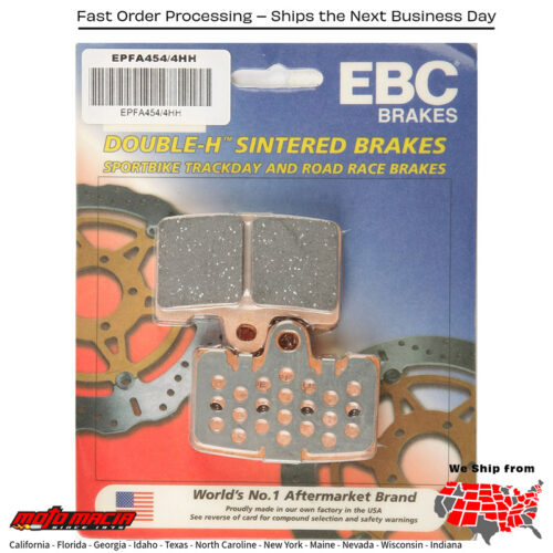 Extreme Pro Brake Pads Eric Buell Racing 1190sx 2014-2014