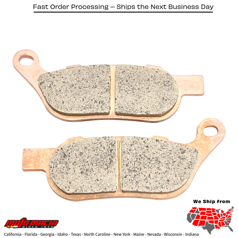 Brake Pads Fa458hh Double-H Sintered Harley-Davidson Flss Softail Slim S 20 more - Image 2