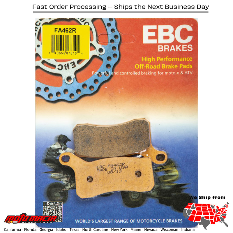 Brake Pads Ktm 450 Xc Atv 2008-2010 505 Sx Atv 2009-2010