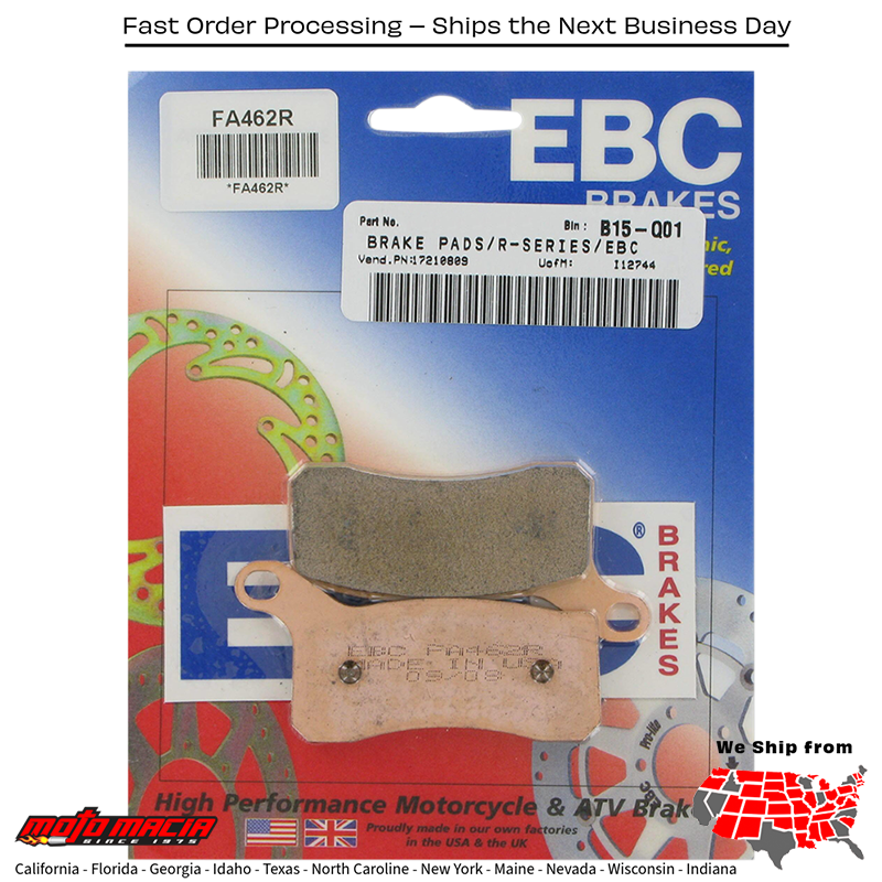Brake Pads Ktm 450 Xc Atv 2008-2010 505 Sx Atv 2009-2010 - Image 2