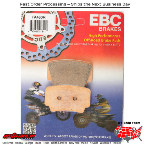 Brake Pads Ktm 450 Xc Atv 2008-2010 505 Sx Atv 2009-2010